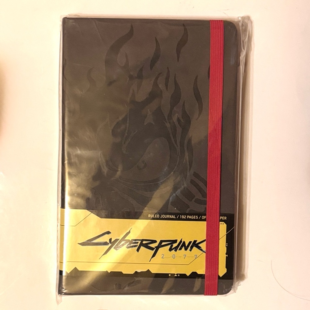 NWT J!NX Cyberpunk 2077 Dark Samurai Hardcover Journal